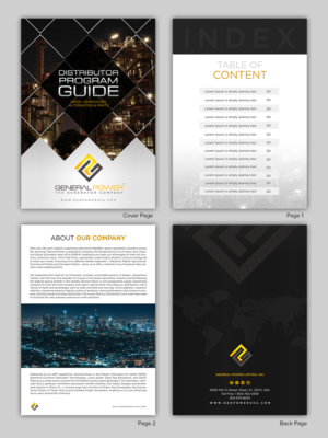 Brochure Design by SAI DESIGNS for General Power Limited, Inc. | Design: #19984424