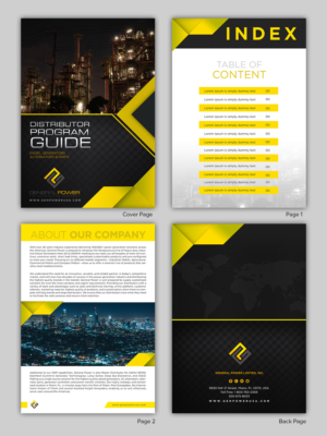 Brochure Design by SAI DESIGNS for General Power Limited, Inc. | Design: #20005594
