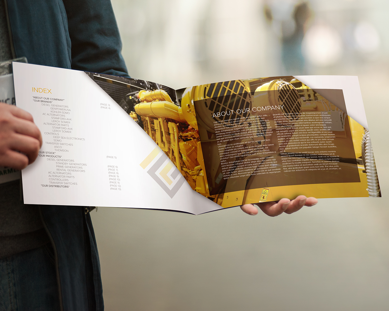 Brochure Design by banedsgn for General Power Limited, Inc. | Design #19973258