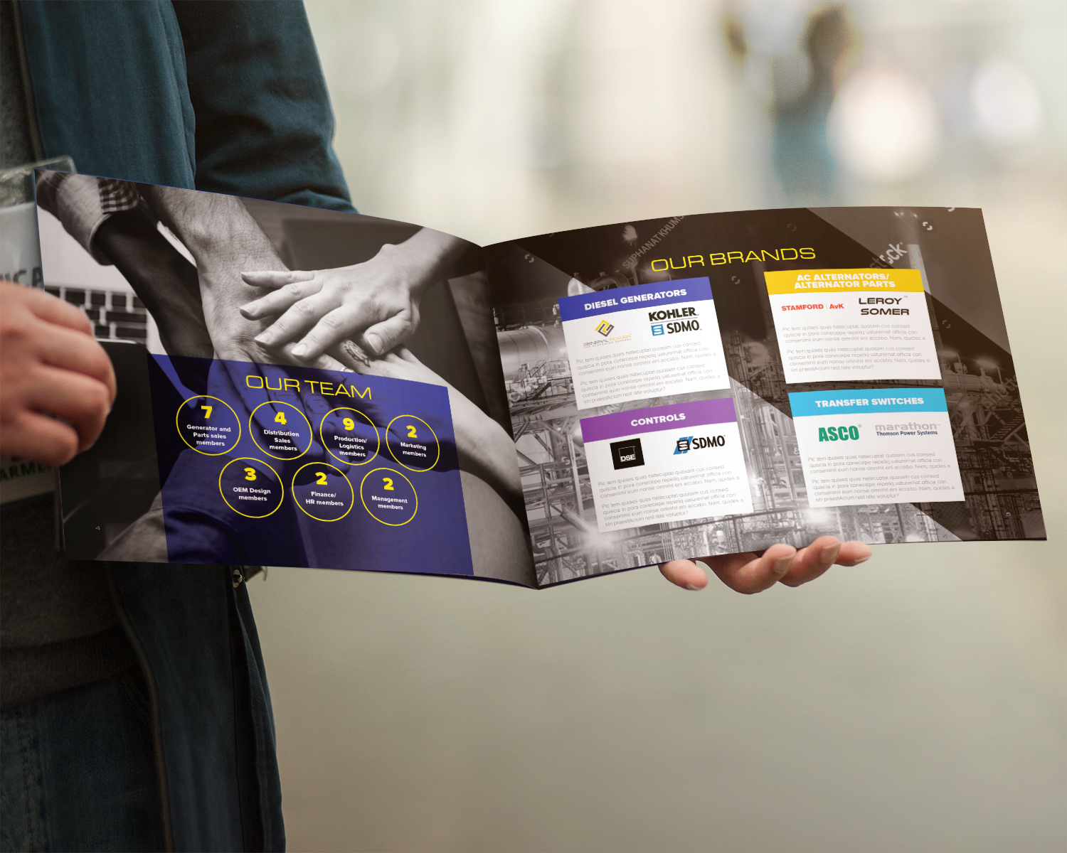 Brochure Design by banedsgn for General Power Limited, Inc. | Design #20725505