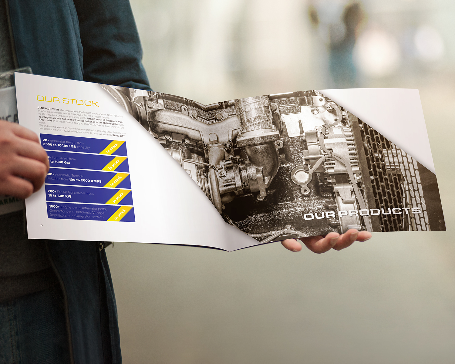 Brochure Design by banedsgn for General Power Limited, Inc. | Design #20855769