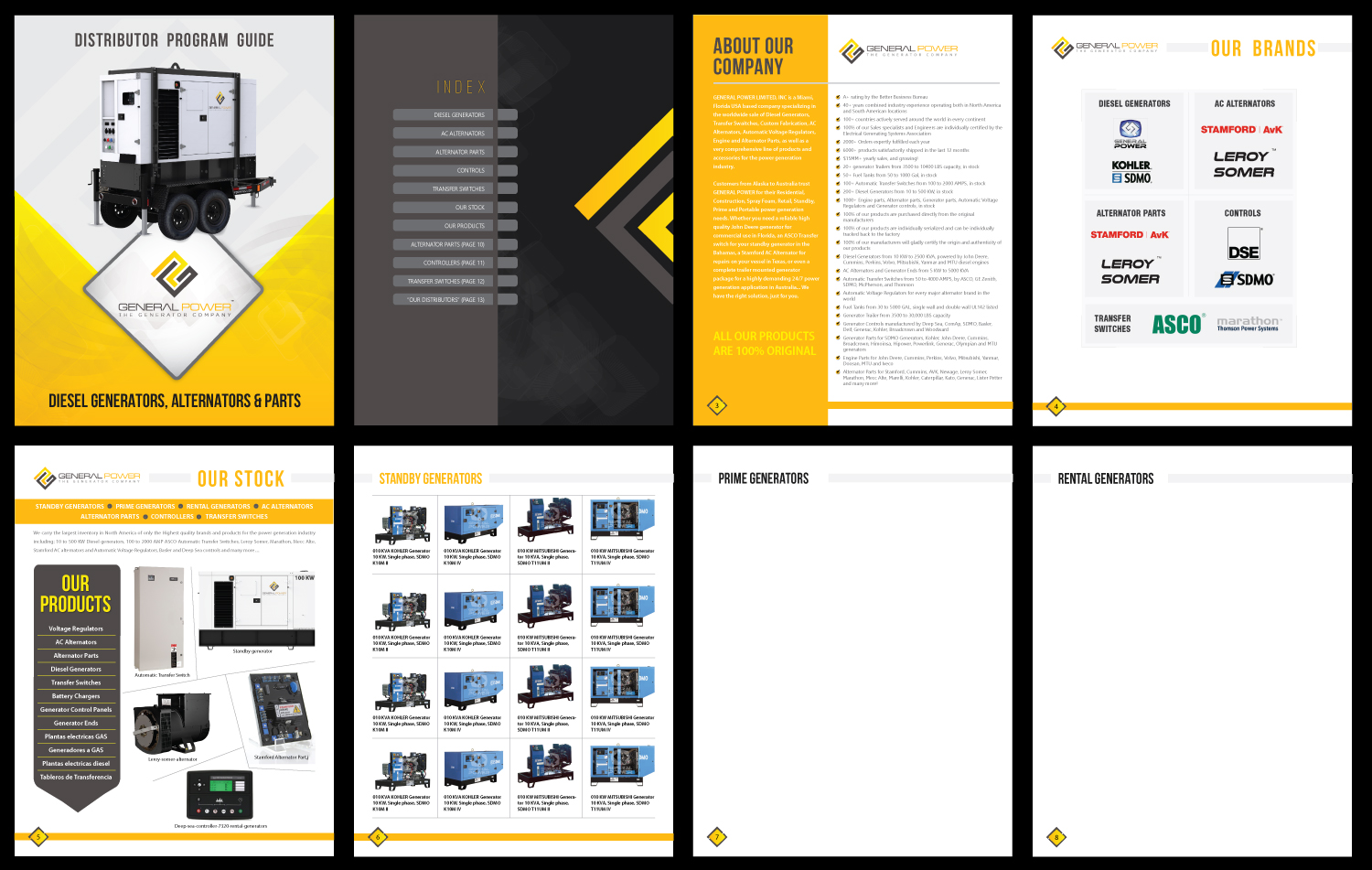 Brochure Design by meet007 for General Power Limited, Inc. | Design #19995721