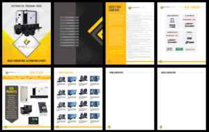 General Power Product Distribution Brochure | Brochure Design by meet007