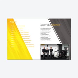 Brochure Design by Shaza Albero for General Power Limited, Inc. | Design: #20005760