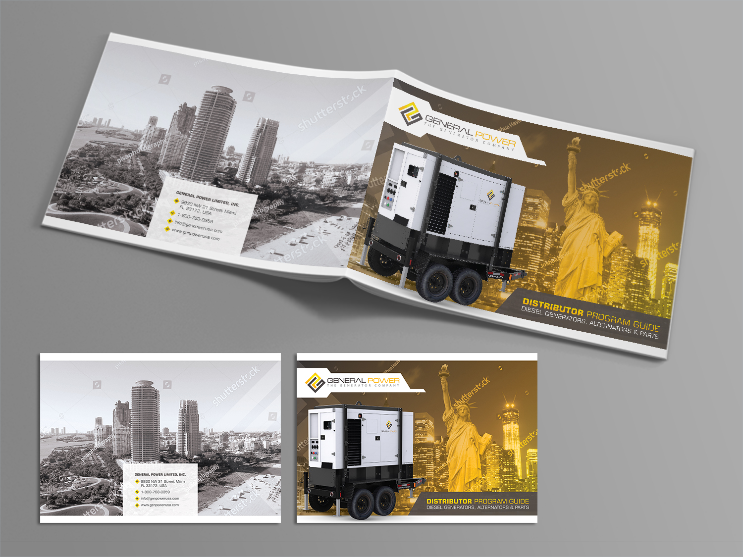 Brochure Design by Titan Solbiz for General Power Limited, Inc. | Design #19994431