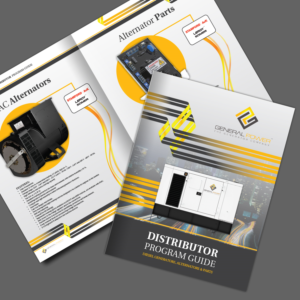 Brochure Design by Ashley Erasmus for General Power Limited, Inc. | Design: #19993416