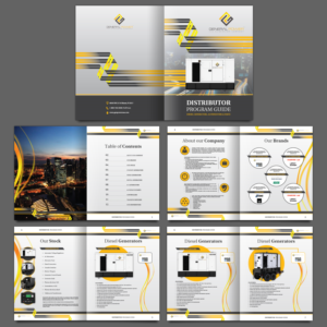 Brochure Design by Ashley Erasmus for General Power Limited, Inc. | Design: #20007806