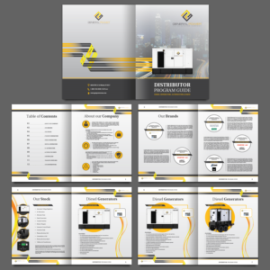 Brochure Design by Ashley Erasmus for General Power Limited, Inc. | Design: #20014135