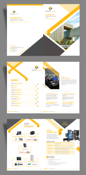 Brochure Design by ilovedesign1 for General Power Limited, Inc. | Design: #19985675