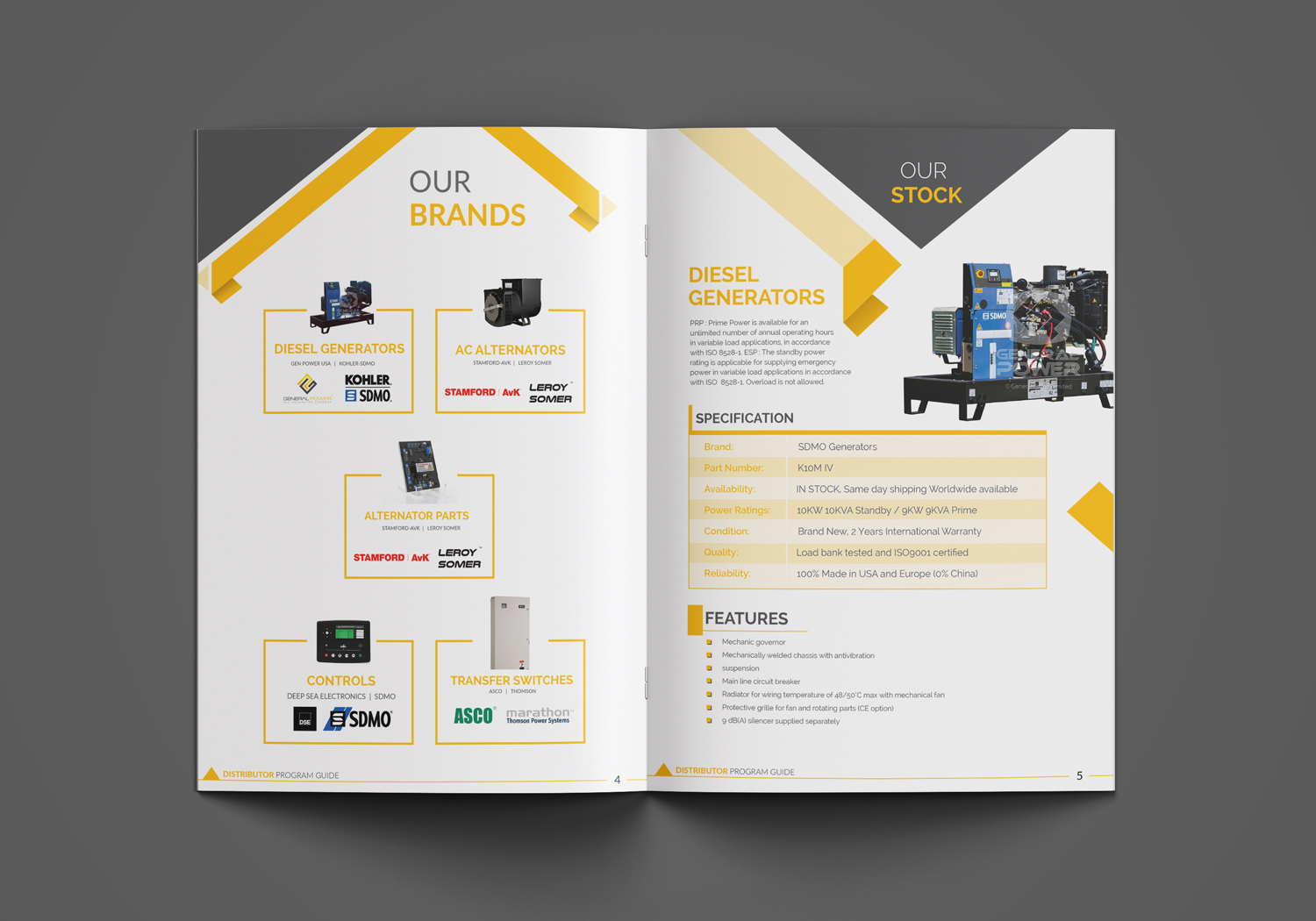 Brochure Design by ilovedesign1 for General Power Limited, Inc. | Design #19985676