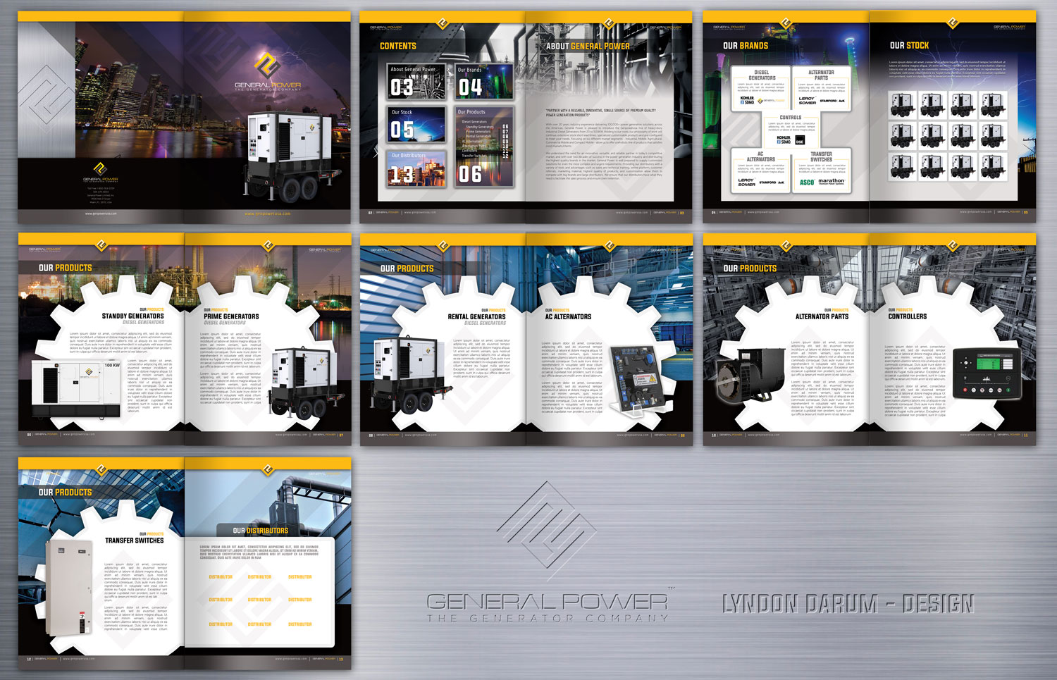 Brochure Design by lyndon for General Power Limited, Inc. | Design #20000703