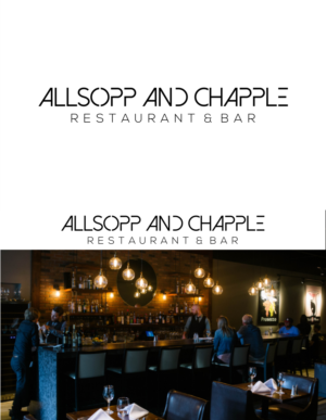 Allsopp and Chapple Restaurant & Bar | Logo Design by fatiyadesign