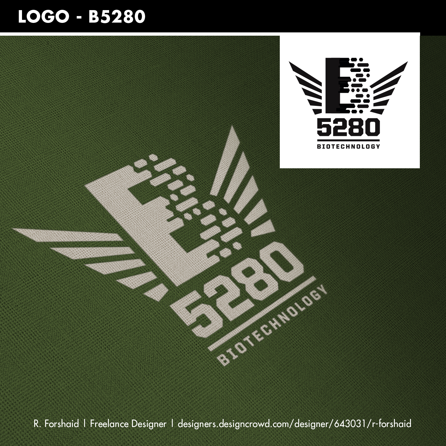 Diseño de Logo por R. Forshaid para este proyecto | Diseño #20014720