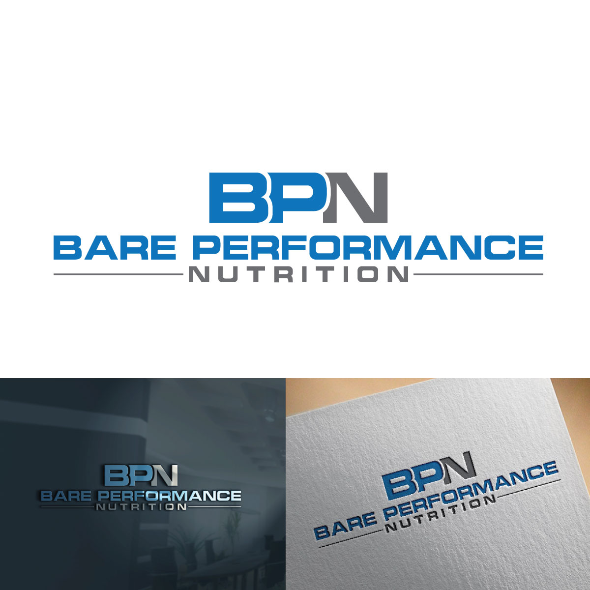 Design de Logo par JAFRIN pour Bare Performance Nutrition | Design #19956913