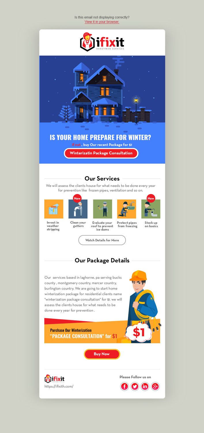 E-Mail Marketing-Design von Dabashes Adhikery für dieses Projekt | Design #19957978
