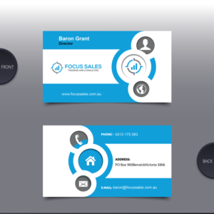 Business Card Design by Masba Habib