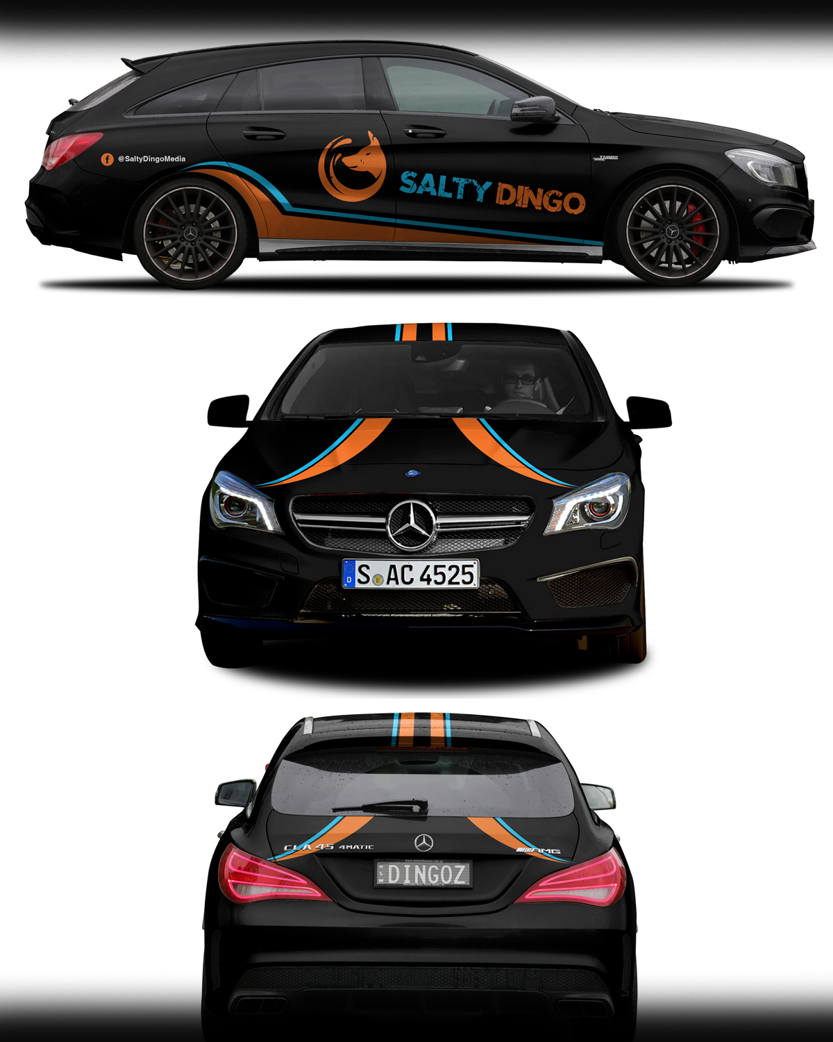 Car Wrap Design by RubelRir for Salty Dingo | Design #20025334