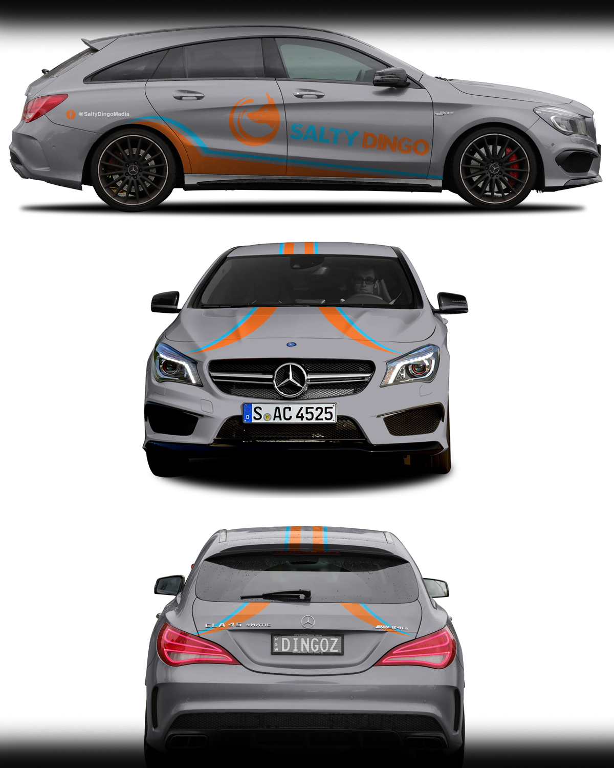 Car Wrap Design by RubelRir for Salty Dingo | Design #20025335