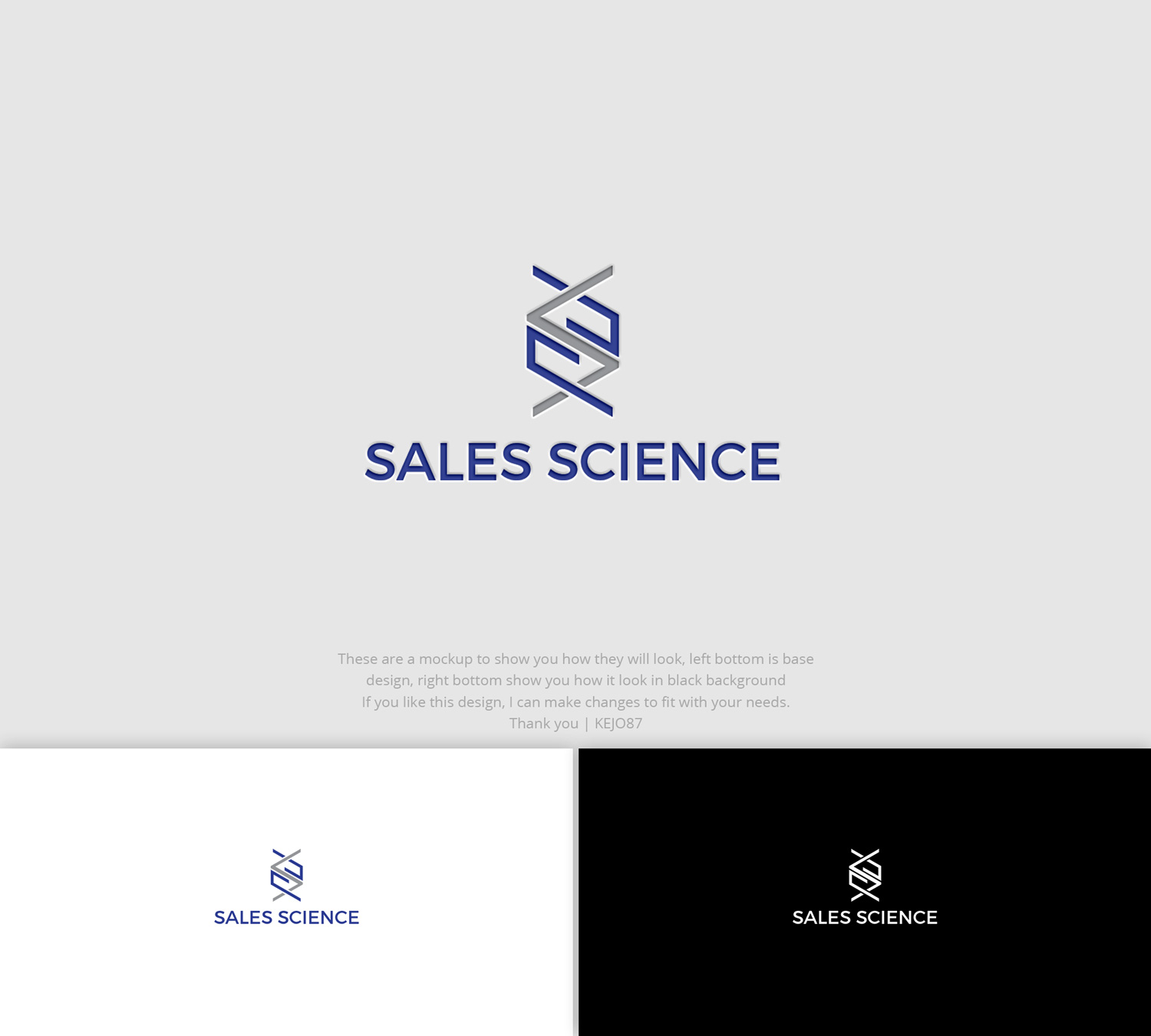 Logo Design by Kejo87 for Sales Science LLC. | Design #19968453