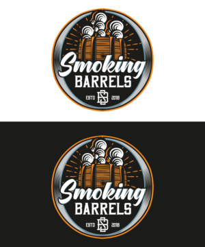  Smoking Barrels  | Logo Design by ART DEPOT