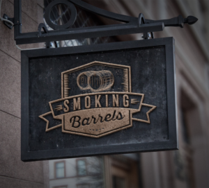 Logo Design by Frauke 2 for Smoking barrels | Design: #20014631