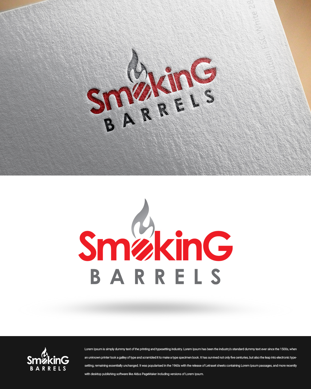 Logo Design by zingodesigns258 for Smoking barrels | Design #19978063