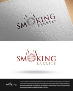 Logo Design by zingodesigns258 for Smoking barrels | Design: #19978064