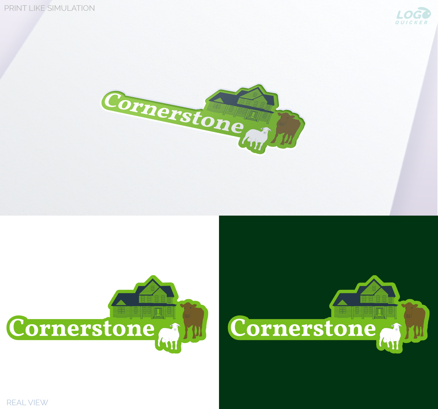 Logo Design by LogoQuicker for Cornerstone 2016 Limited | Design #19977759