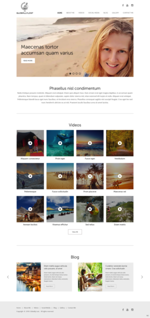 Web Design by pb for this project | Design: #19968889