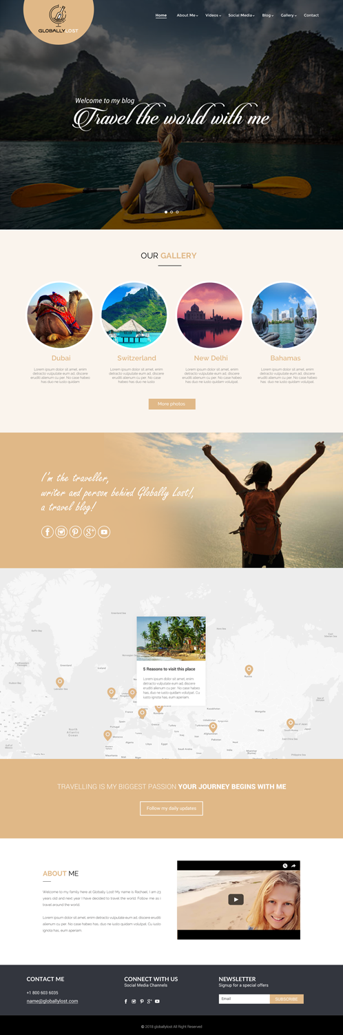 Web Design by chandrayaan.creative for this project | Design #20223756