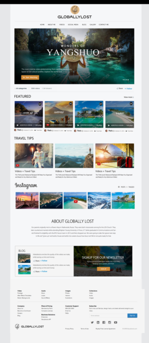 Web Design by **INCREDIBLEDESIGNERS** for this project | Design: #19979924