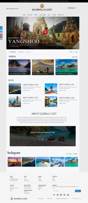 Web Design by **INCREDIBLEDESIGNERS** for this project | Design: #20228882