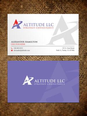 Altitude LLC | Business Card Design by Sandaruwan