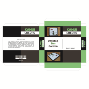 Box Packaging Design for Desktop Zen Garden | Verpackungs-Design von Silviya M
