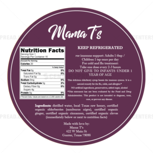 Label Design by CENTERSPREAD for Mama T's | Design: #19984501