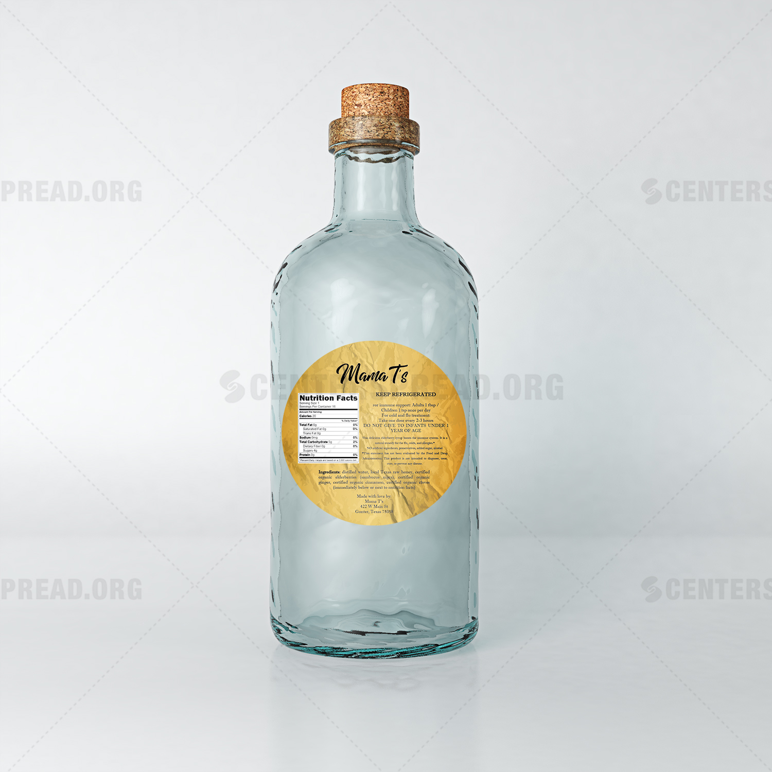Label Design by CENTERSPREAD for Mama T's | Design #19984581