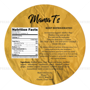 Label Design by CENTERSPREAD for Mama T's | Design: #19984582