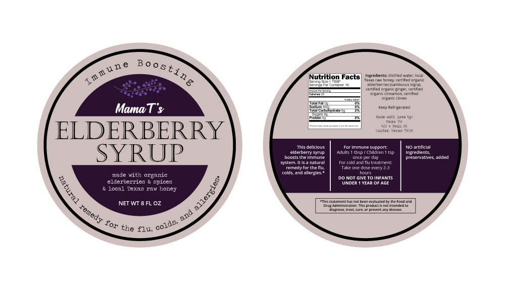 Label Design by maricreatives for Mama T's | Design #19960187