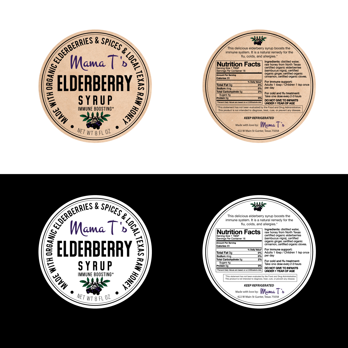 Label Design by Shark1 for Mama T's | Design #20041556