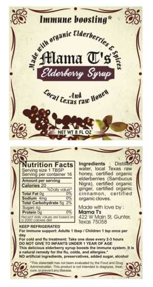 Label Design by Abir Chaudhury for Mama T's | Design #19982742