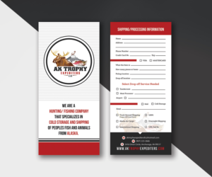 Flyer Design by JK18 for AK Trophy Expediters LLC | Design: #19967989