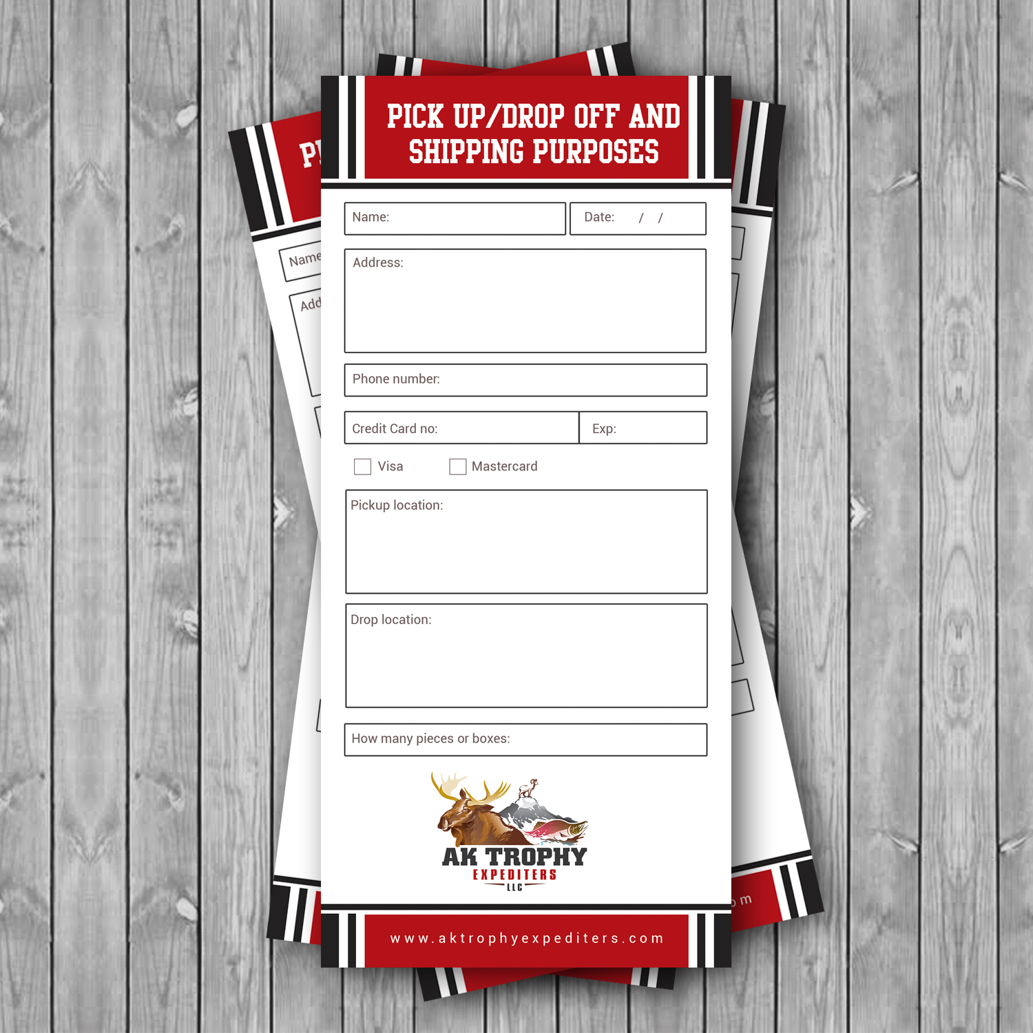 Flyer Design by Deepak_9_Malhotra for AK Trophy Expediters LLC | Design #19957554
