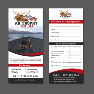 Flyer Design by Schöpfer for AK Trophy Expediters LLC | Design: #19964805