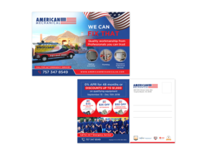 Diseño de Flyer por debdesign para American Mechanical | Diseño: #19974443