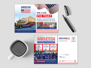 Diseño de Flyer por GraphicsGuru para American Mechanical | Diseño: #20045659