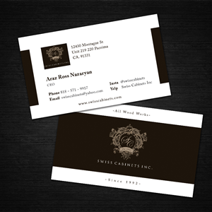 Business Card Design by DreamChaser Studio for this project | Design #2924517
