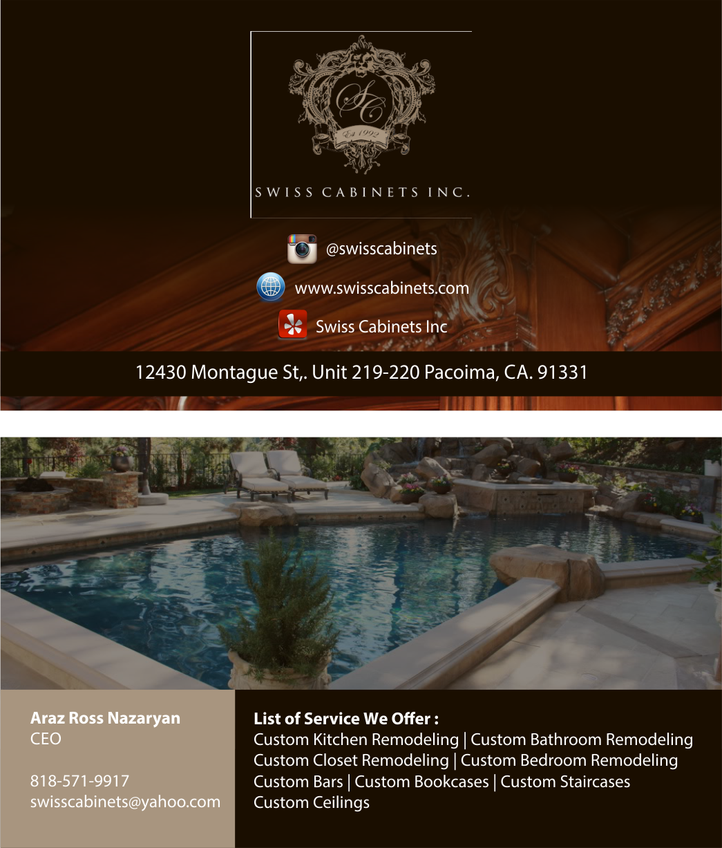 Business Card Design by barinix for this project | Design #2924368