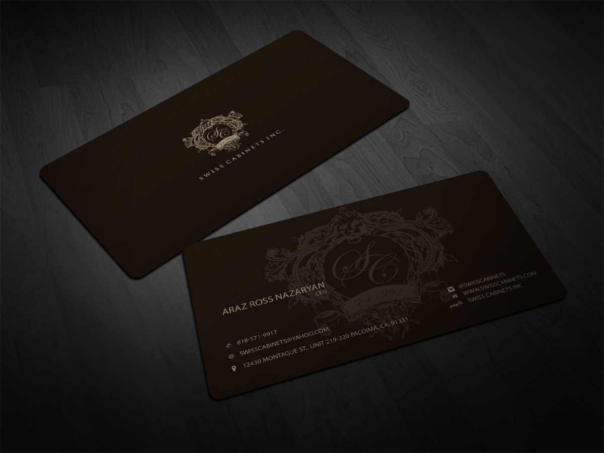 Business Card Design by Scorpius design for this project | Design #2922187