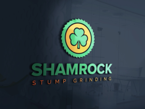 Logo Design by Maximilian.Design for Shamrock Stump Grinding | Design: #19970081