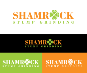 Logo Design by designmind78 for Shamrock Stump Grinding | Design: #19965944